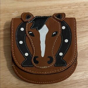 Claire’s Brown Horse/Horseshoe Wallet